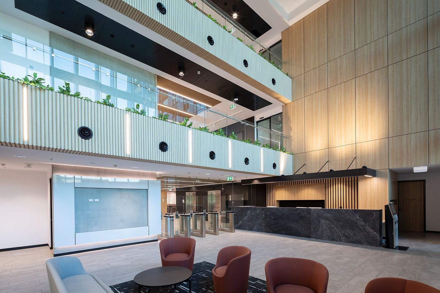 27 Scherger Drive — atrium